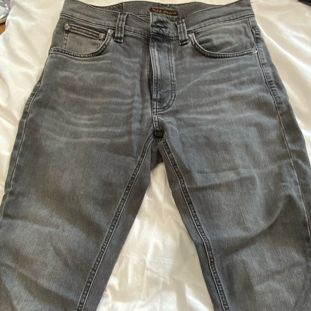 Nudie Jeans - grey, grim tim cut- Size 29